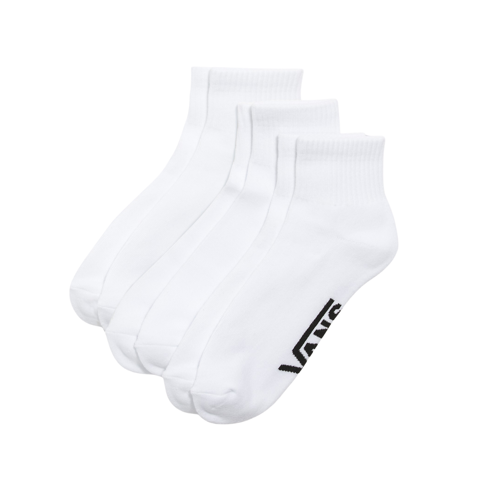 Vans Classic Ankle Socks White (3 Pack)