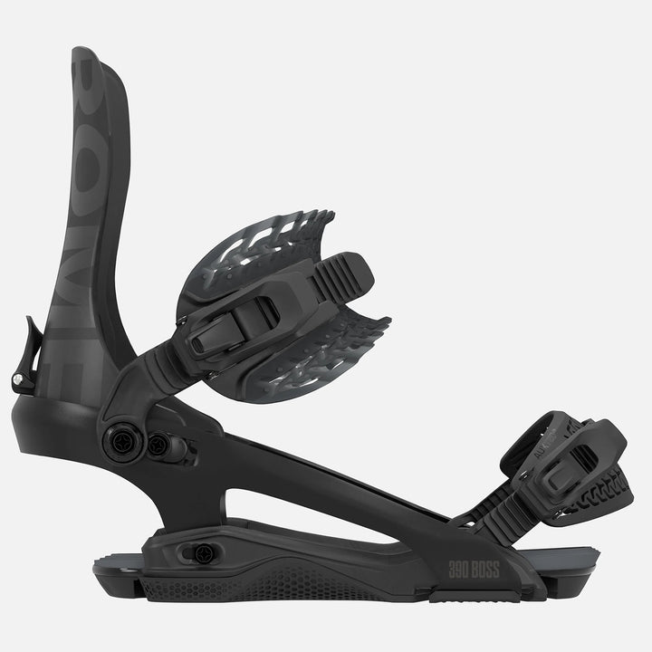 Rome 390 Boss FW Snowboard Bindings Black