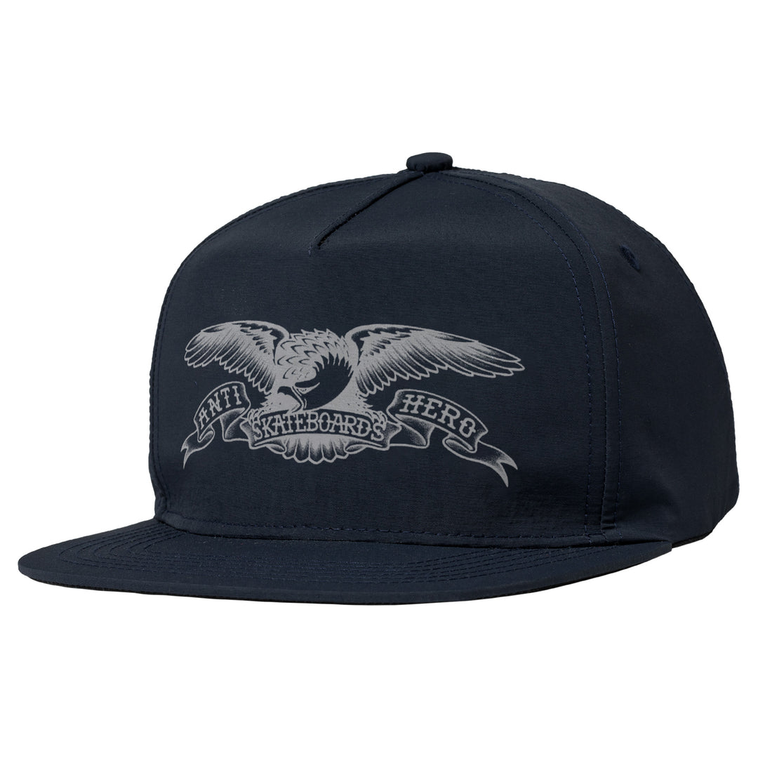 Anti-Hero Basic Eagle Snapback Hat Navy