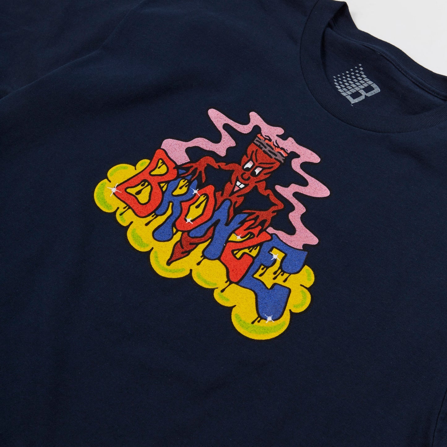 Bronze 56k Mr. Blunt Tee Navy – Eastern Boarder