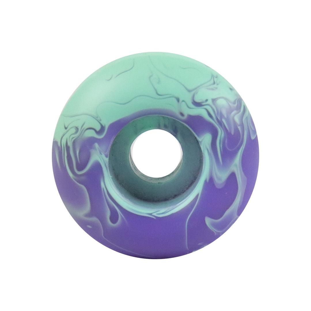 Spitfire Flashpoint Classic Wheels (Purple/Turquoise Swirl) 48mm