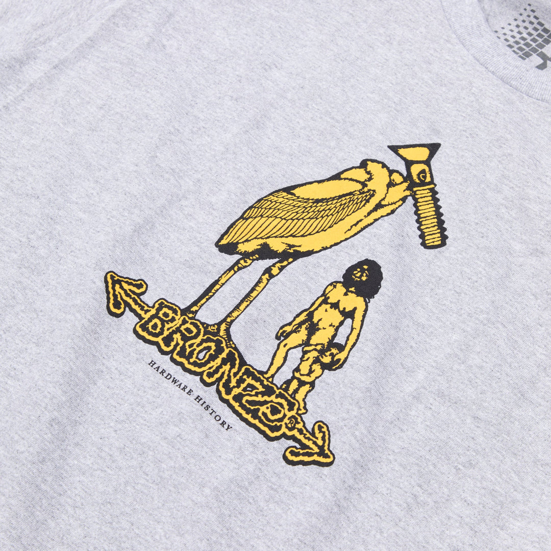 Bronze 56K Hardware History T-Shirt Heather Grey