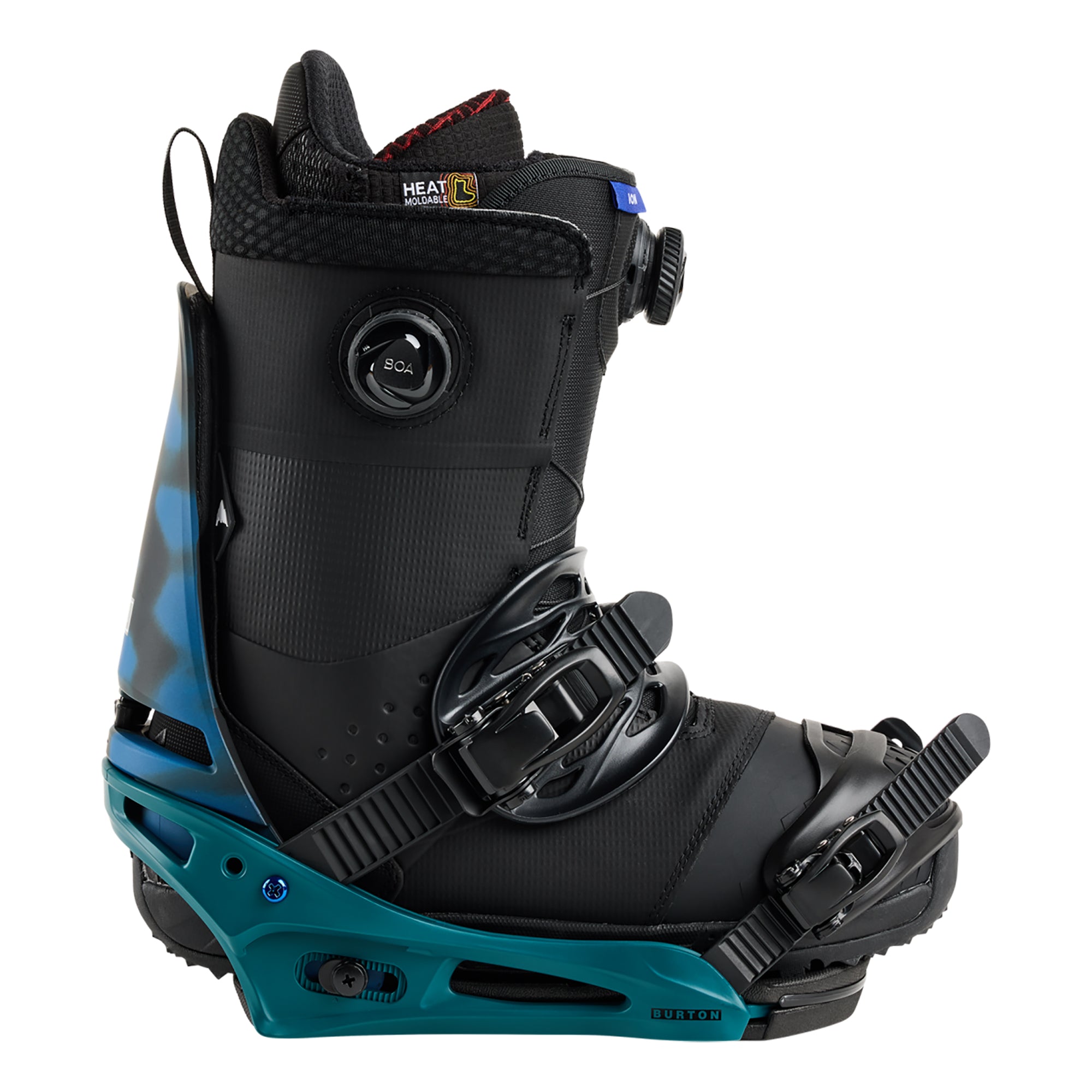 Burton Men's Cartel Re:Flex Snowboard Bindings Evergreen Shatter