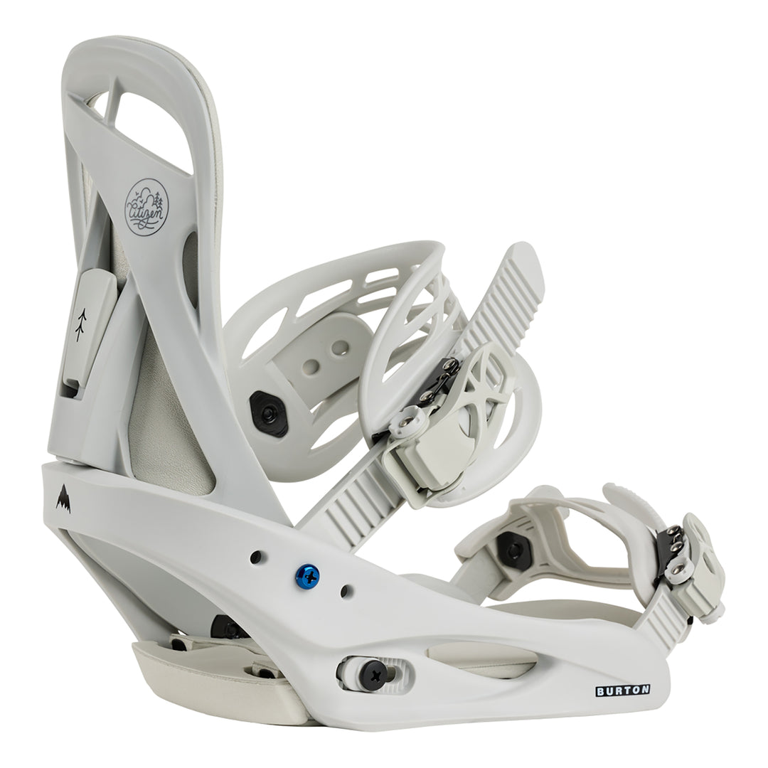 burton citizen women's snowboard bindings Burton Women’s Citizen Re:Flex Snowboard Bindings Gray Cloud