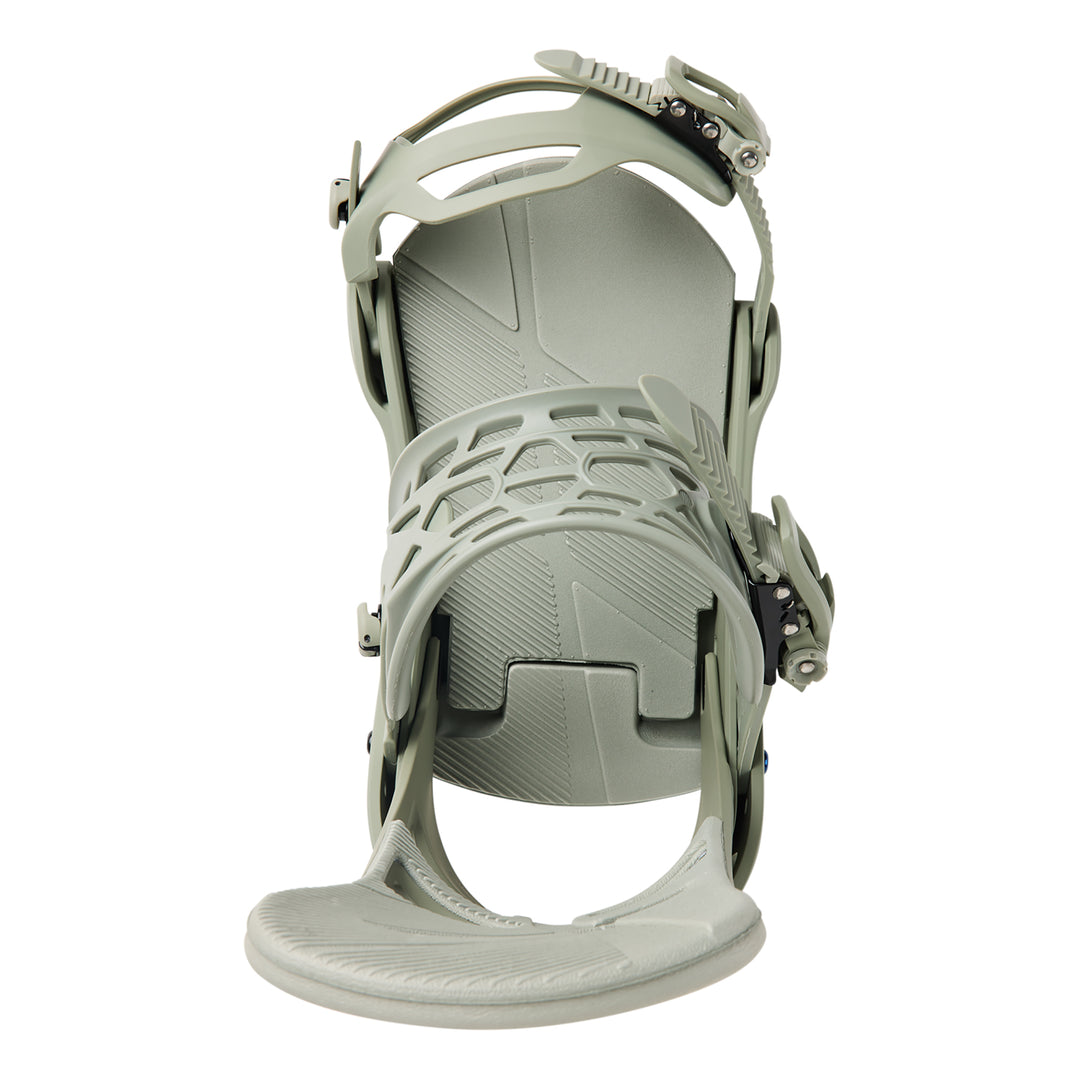 Burton Men’s Mission Re:Flex Snowboard Bindings Talc Green