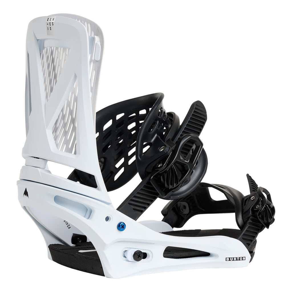 Burton Men's Genesis Re:Flex Snowboard Bindings White – Eastern