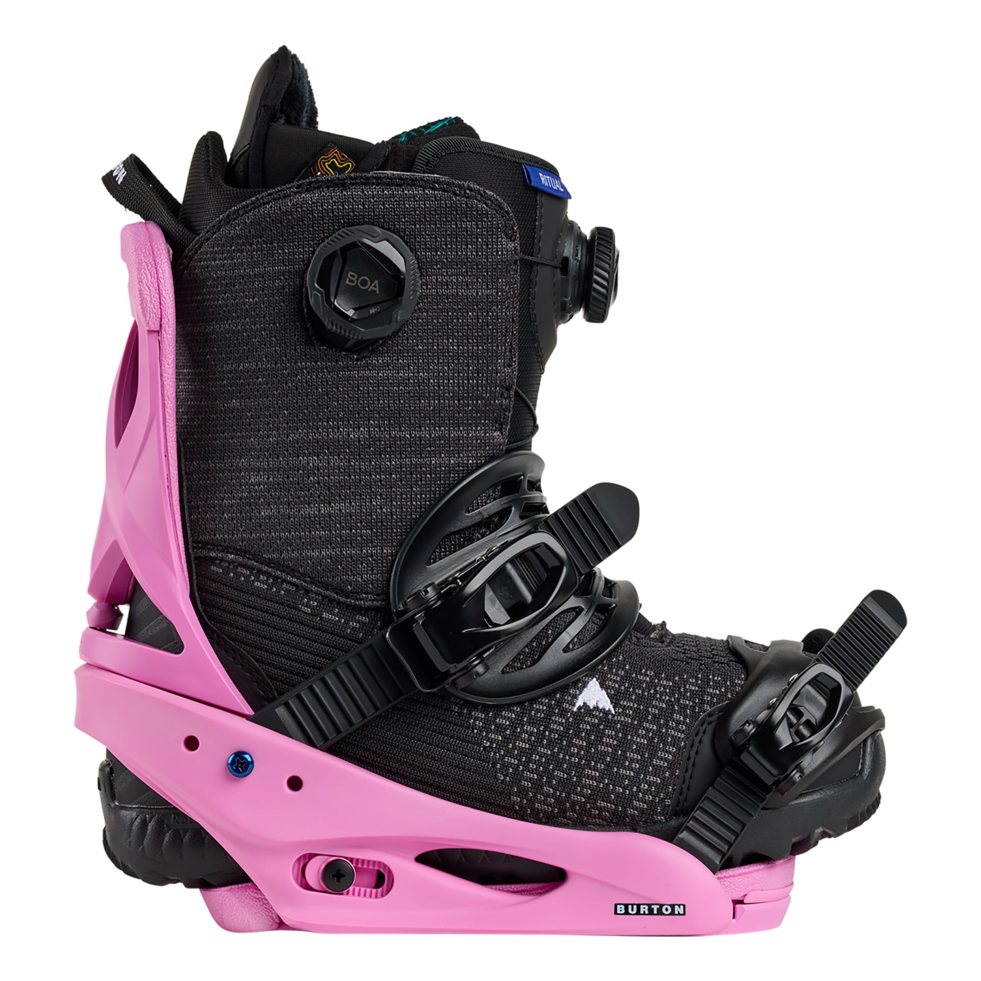 BURTON HIDE A WAY 140×BURTON SCRIBE M Burton Women's Scribe Re:Flex Snowboard Binding |Burton
