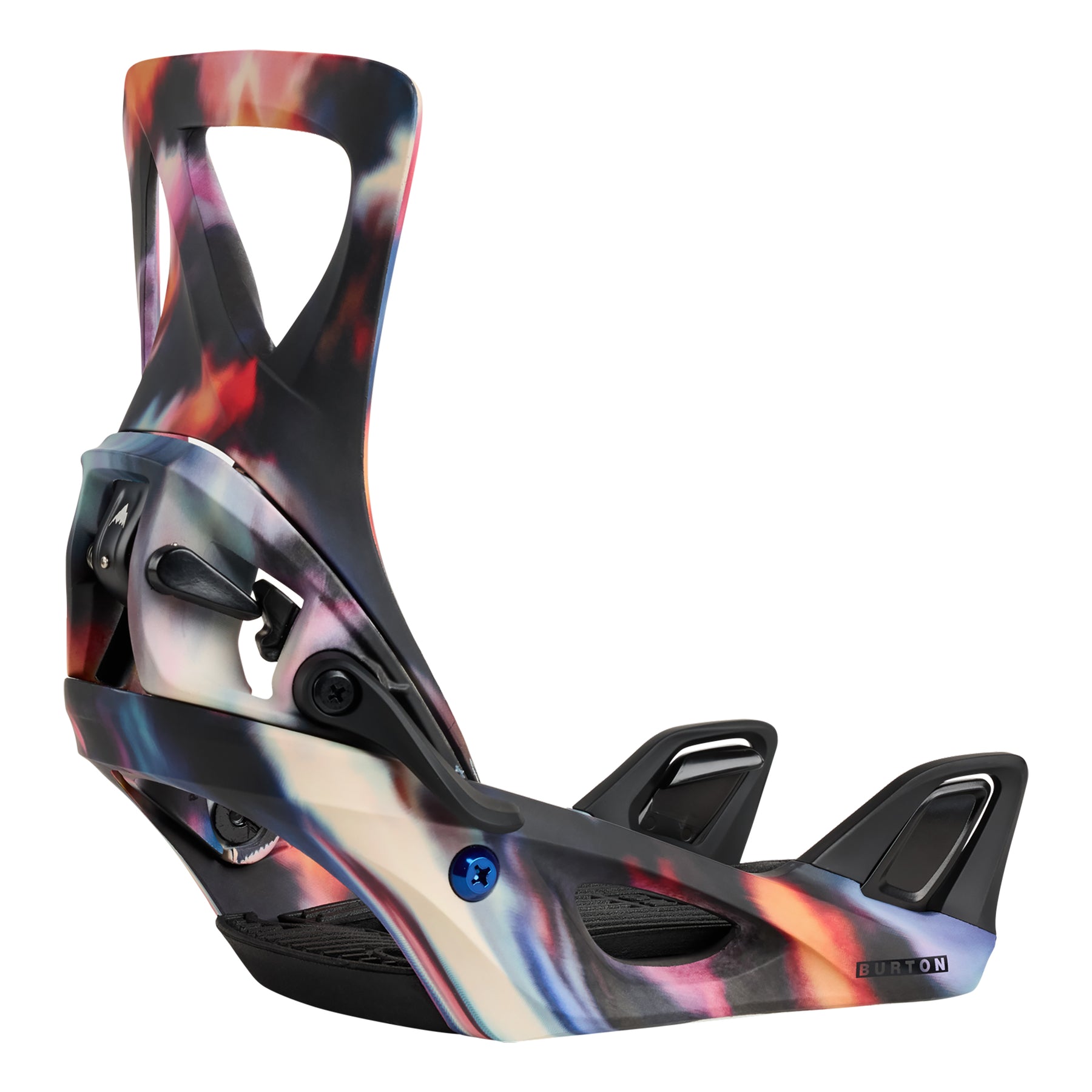 Women's Burton Step On Re:Flex Snowboard Bindings, Floral Blur / M