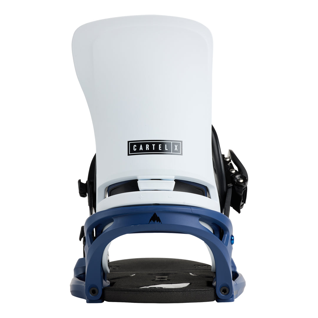 Burton Men’s Cartel X Re:Flex Snowboard Bindings Nightfall/White