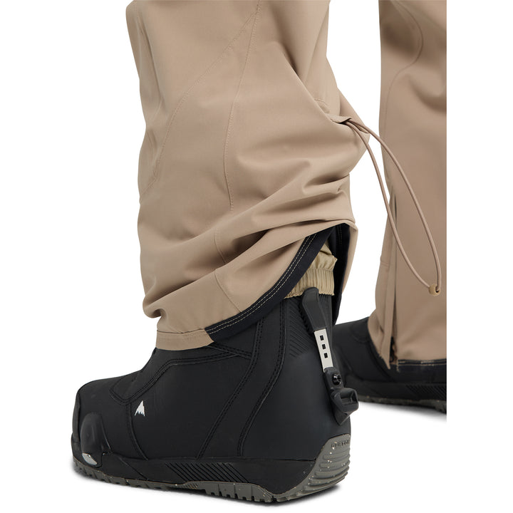 Burton Reserve 2L Stretch Bib Snowboard Pants Summit Taupe