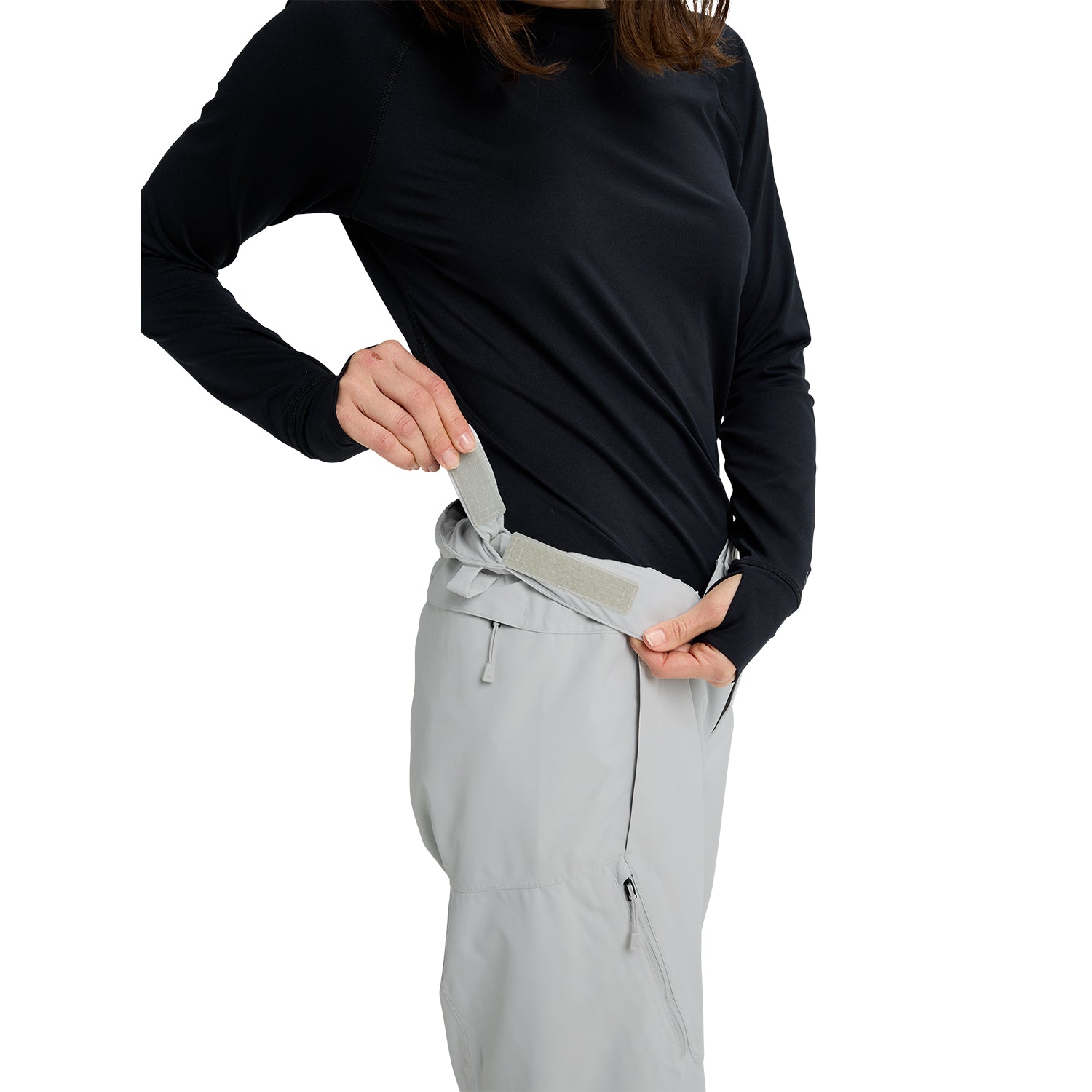 Burton Women's Reserve 2L Relaxed Pants - Gray Cloud – Eastern Boarder