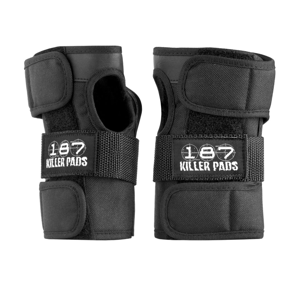 187 Killer Pads Wrist Guards Black