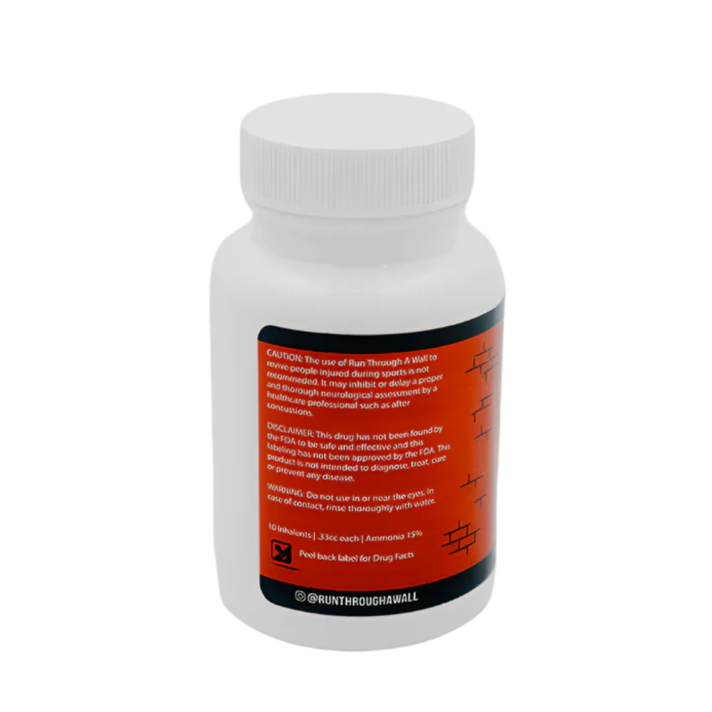 Run Through A Wall "The Bottle" Smelling Salts