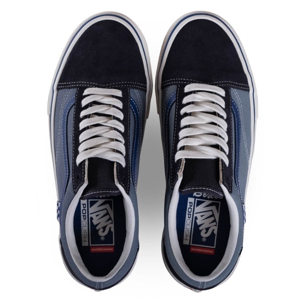 Vans Skate Old Skool Elijah Berle Vintage Blue – Eastern Boarder Vans Skate Old Skool Elijah Berle Vintage Blue – Eastern Boarder