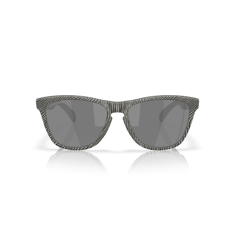 Oakley Frogskins Sunglasses Matte Grey Ink Fingerprint (Prizm Black)