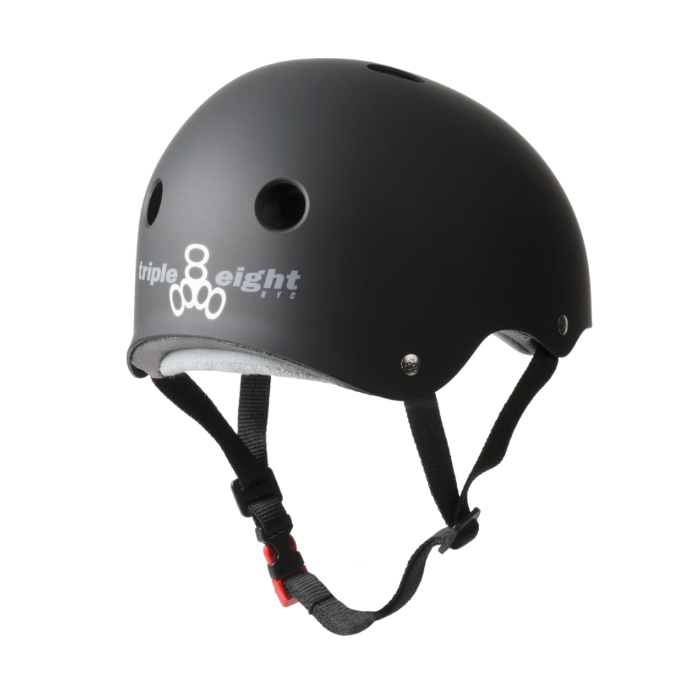 Triple 8 The Certified Sweatsaver Helmet Black Matte