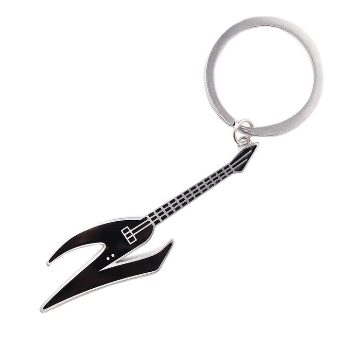 2 Riser Pads Guitar Keychain