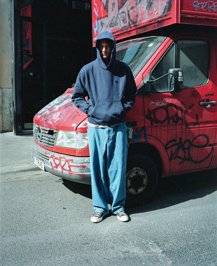 Polar Skate Co. Big Boy Work Pants Blue Wash