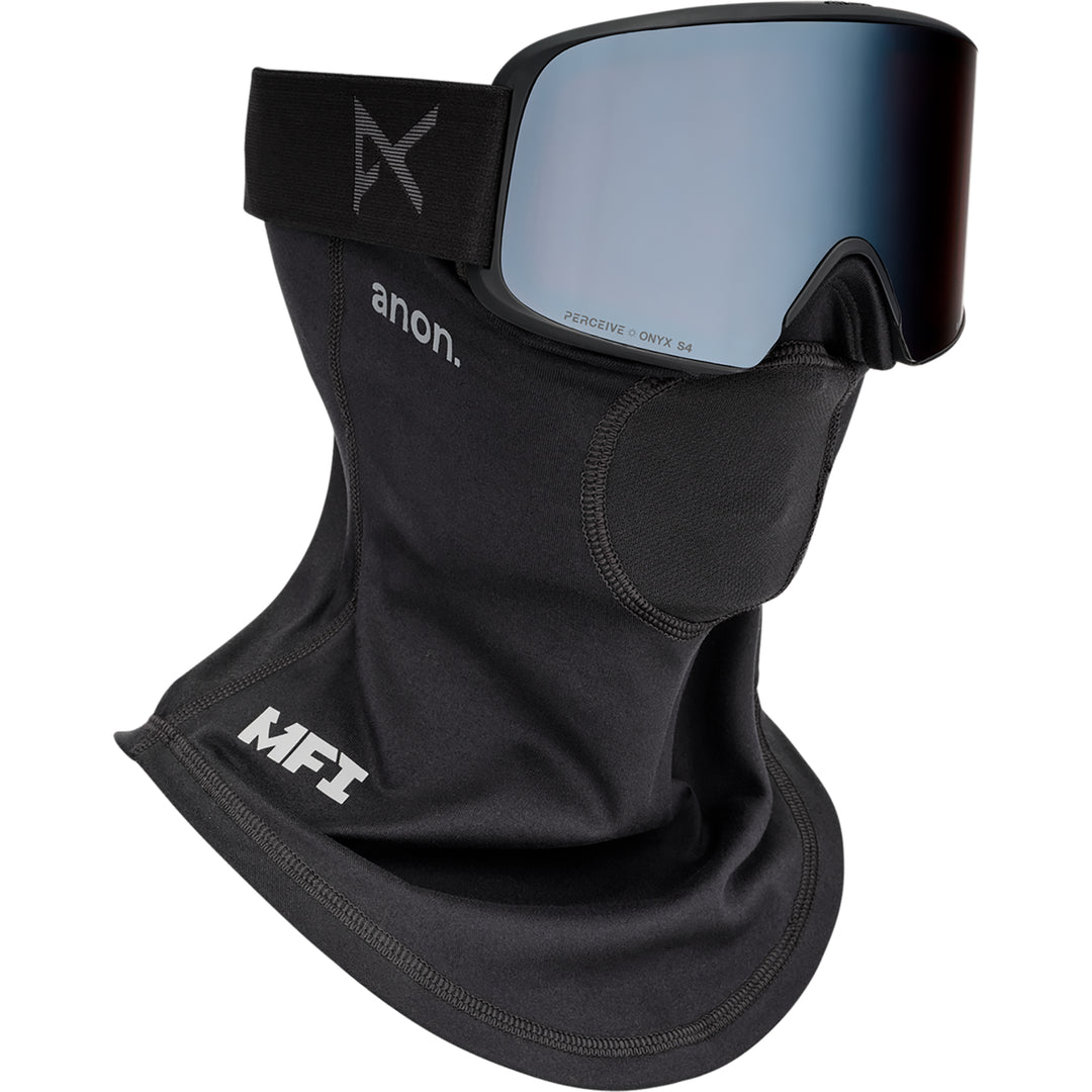 Anon M6 Snowboard Goggles Smoke/Perceive Sunny Onyx + MFI Facemask