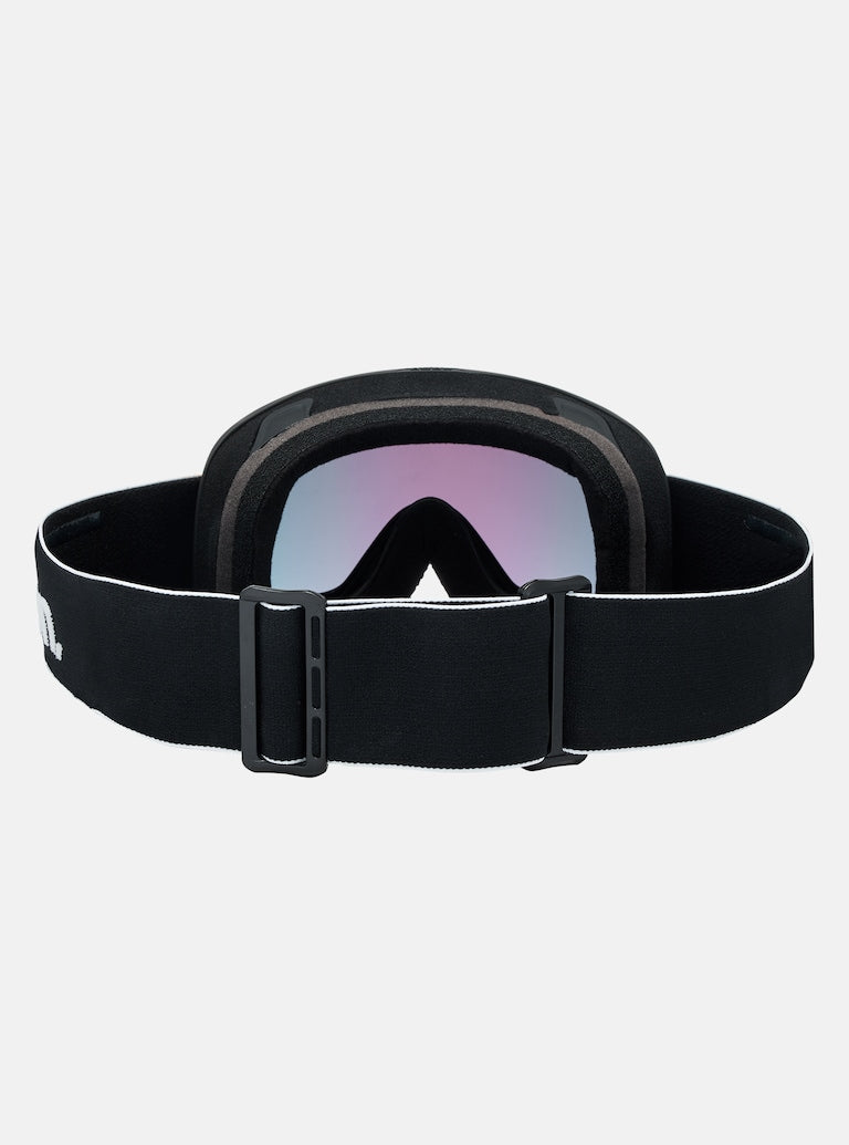 Anon M6 Goggles + Bonus Lens + MFI® Face Mask - Black + Perceive Sunny Red