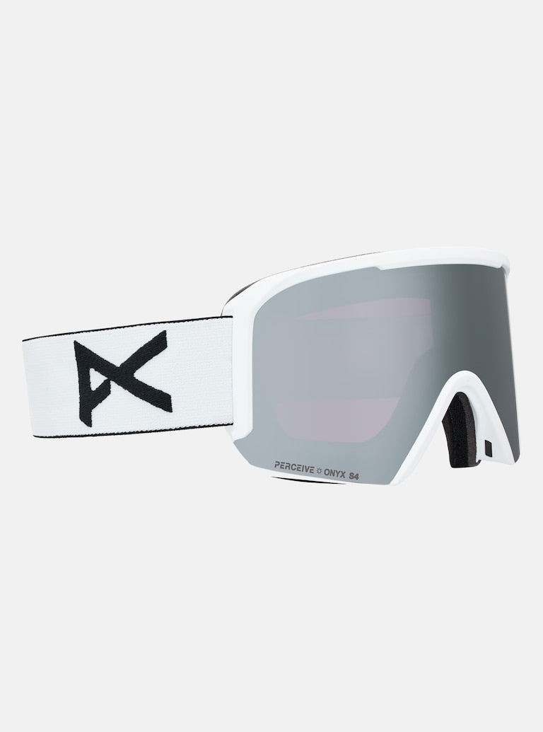 Anon Nesa S Goggles - White + Perceive Sunny Onyx