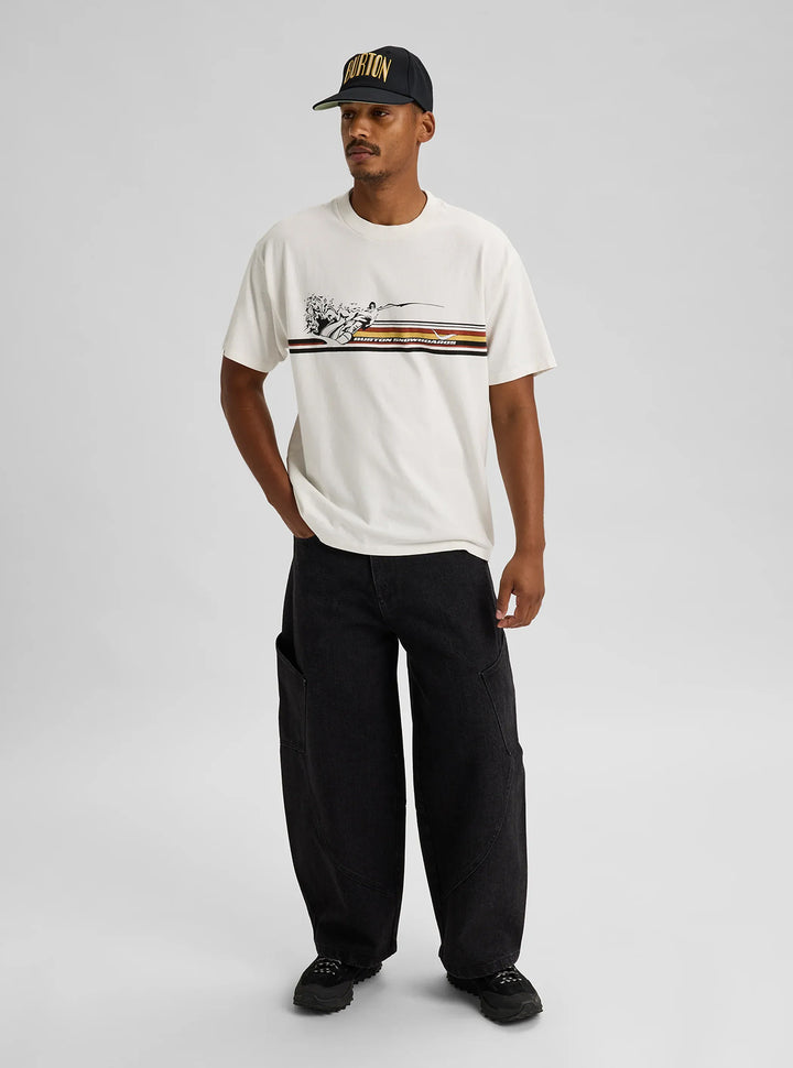 Burton Men's 90's Short Sleeve Stout White