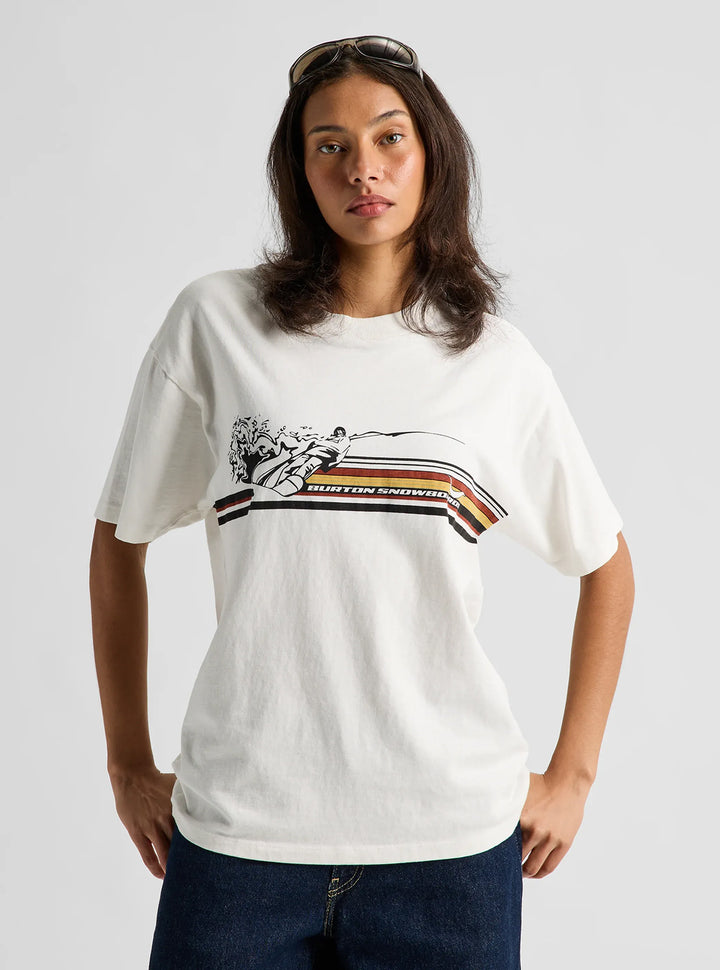 Burton Men's 90's Short Sleeve Stout White