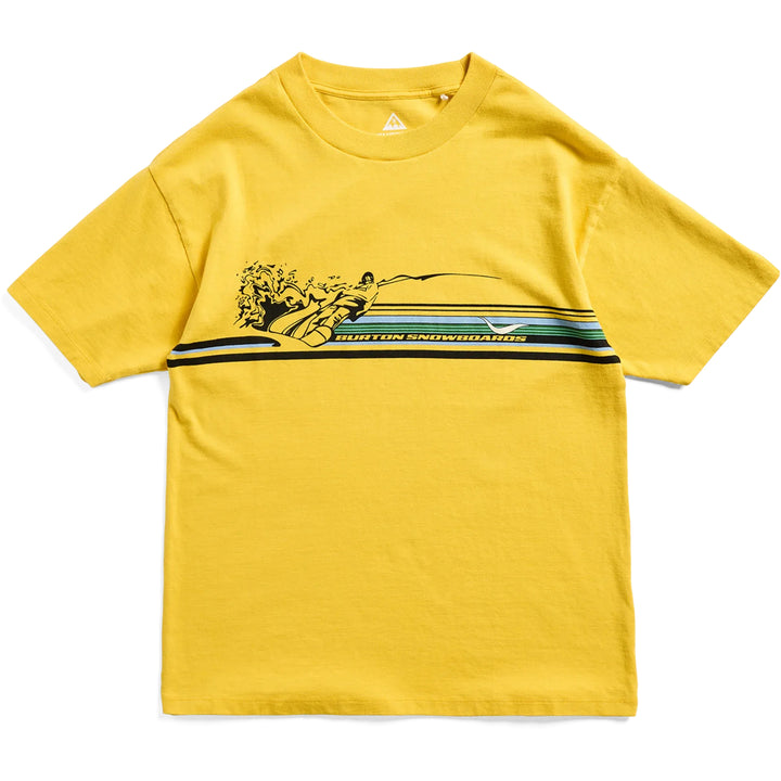 Burton Men's 90's Short Sleeve Thirteen Yellow