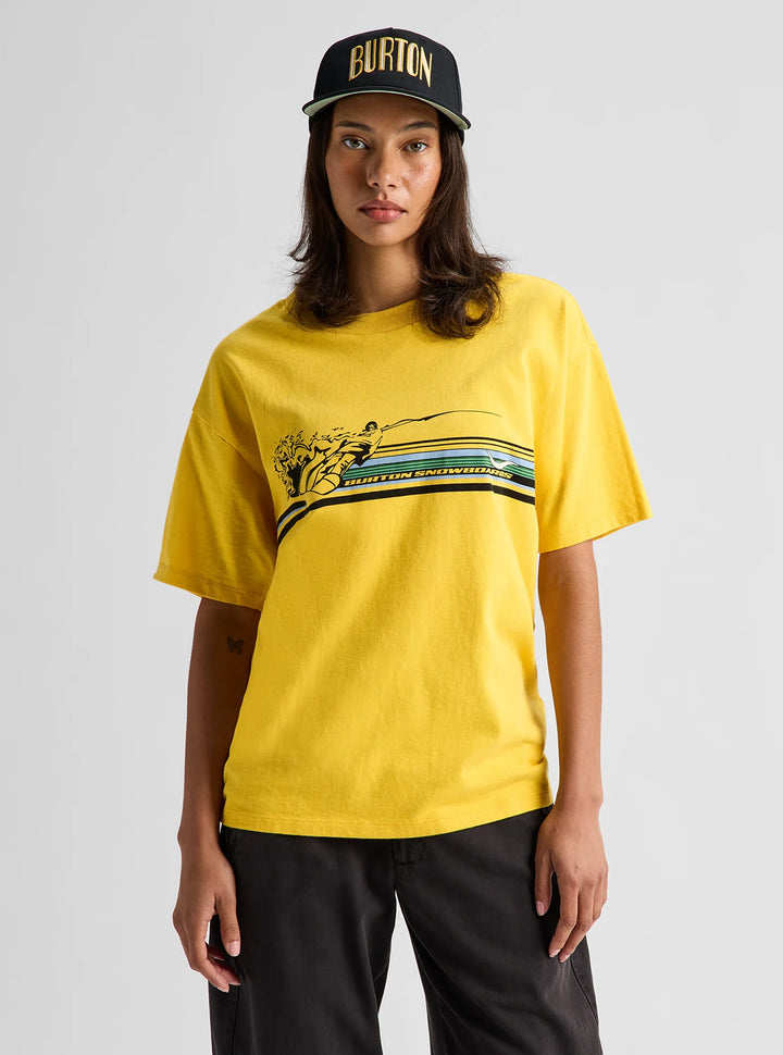 Burton Men's 90's Short Sleeve Thirteen Yellow