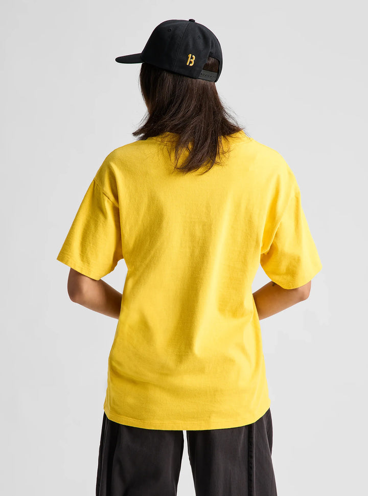 Burton Men's 90's Short Sleeve Thirteen Yellow