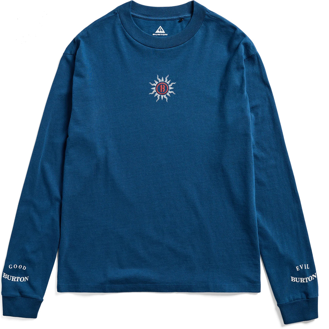 Burton Men's 90's Longsleeve Tee Selvedge Blue