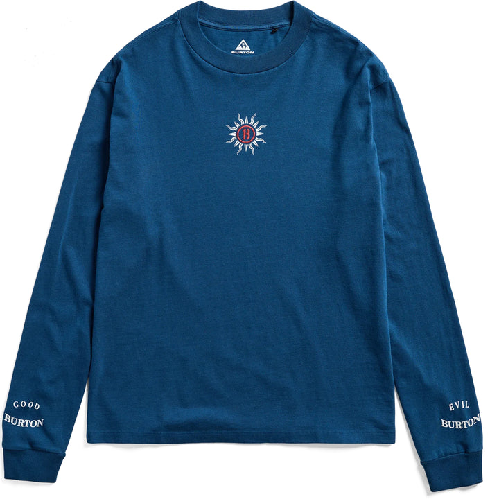 Burton Men's 90's Longsleeve Tee Selvedge Blue