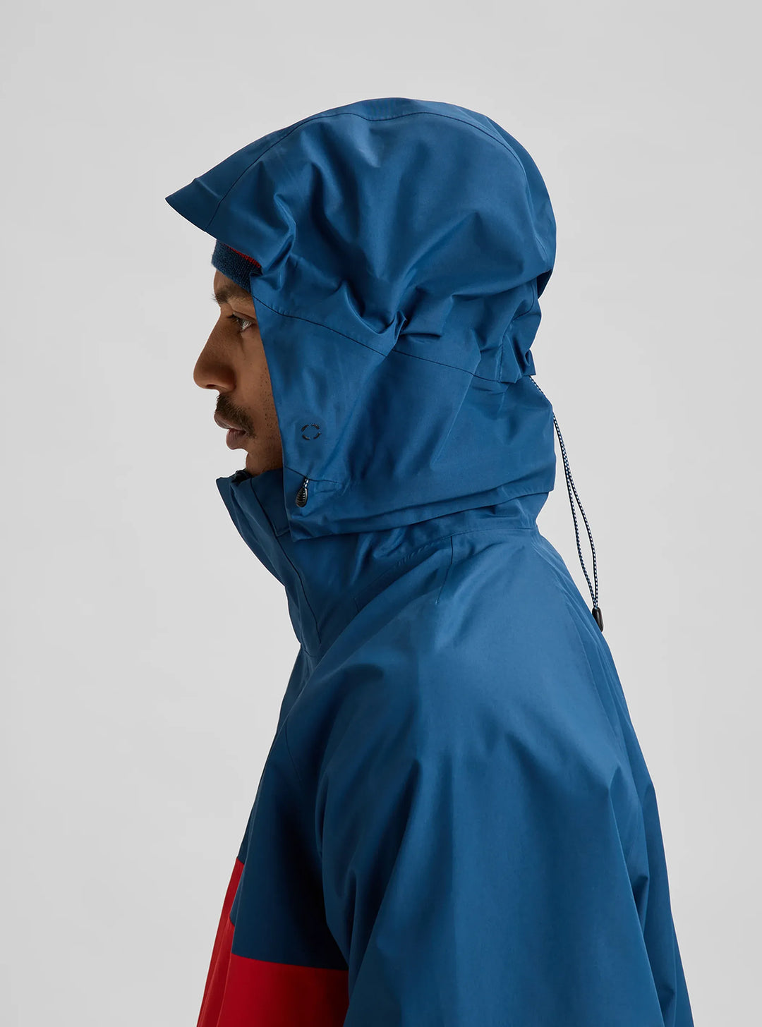 Burton Men's 80's Powder 3L Jacket Selvedge Blue/Performer Red