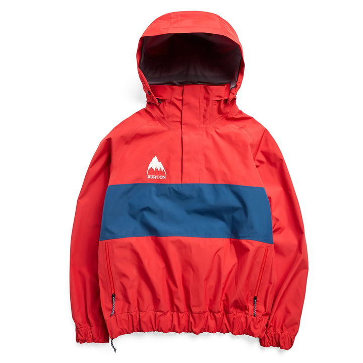 Burton Men's 80's Powder 3L Jacket Performer Red/Selvedge Blue