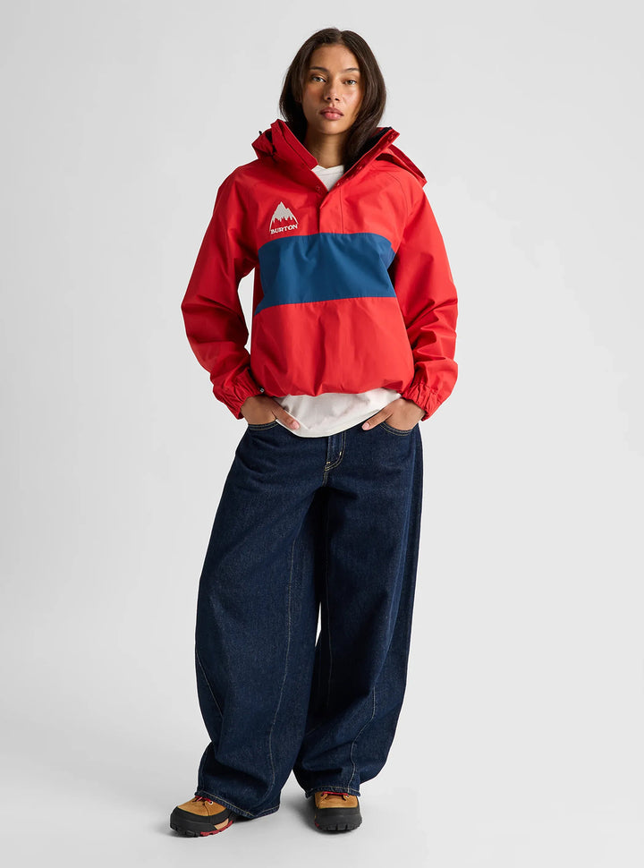 Burton Men's 80's Powder 3L Jacket Performer Red/Selvedge Blue