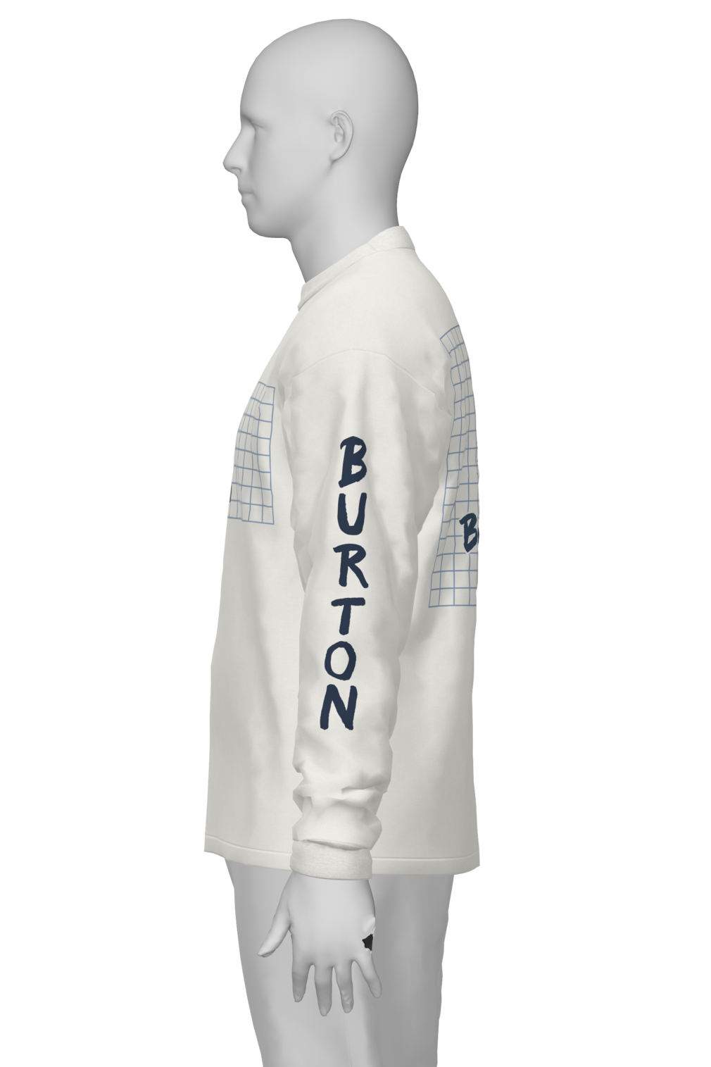 Burton Men's 80's Longsleeve Stout White