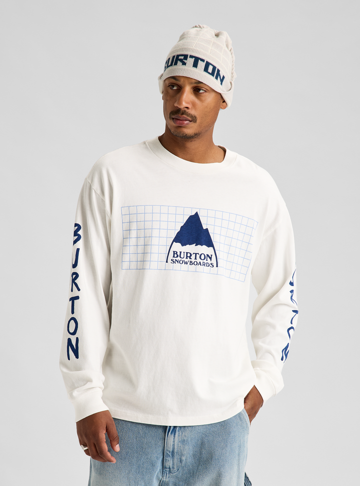 Burton Men's 80's Longsleeve Stout White