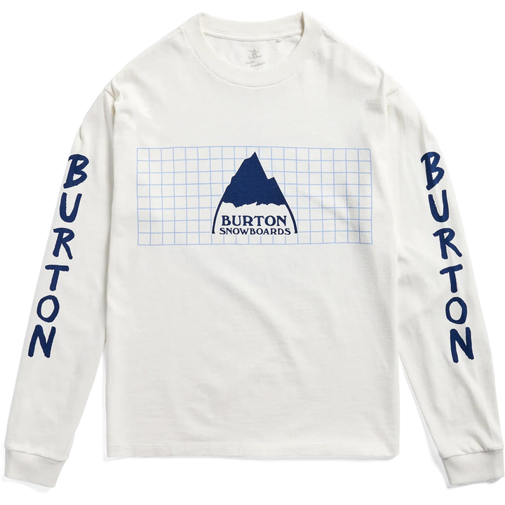 Burton Men's 80's Longsleeve Stout White