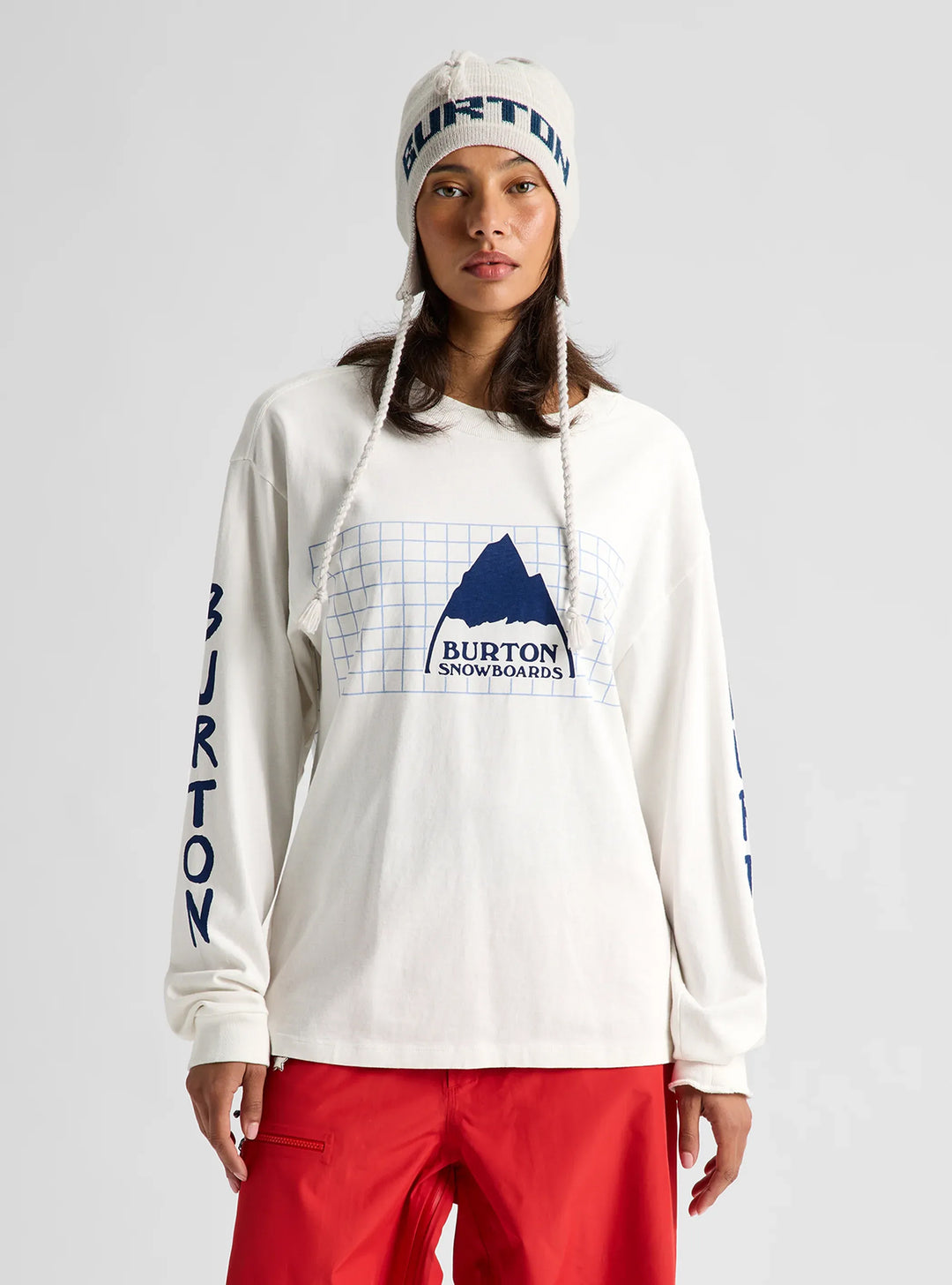 Burton Men's 80's Longsleeve Stout White