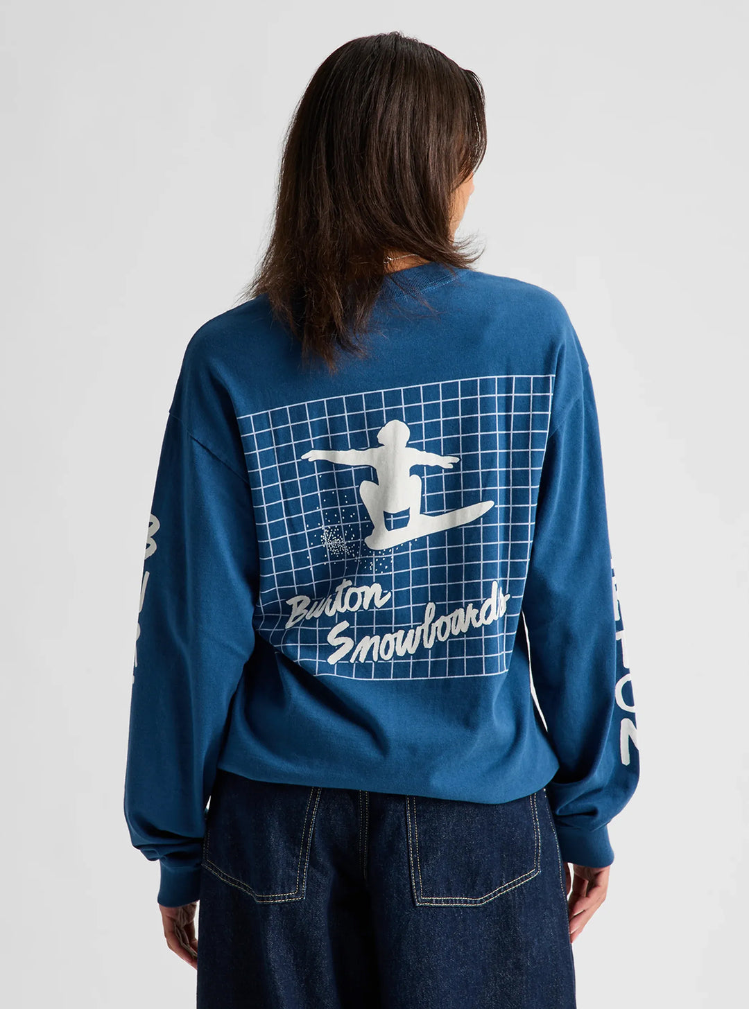 Burton Men's 80's Longsleeve Selvedge Blue