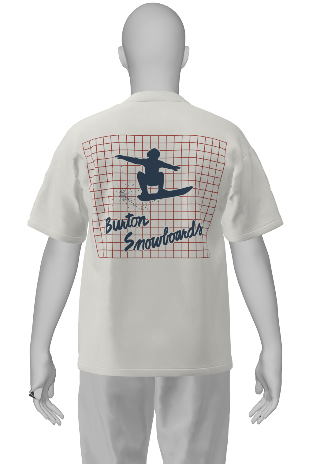 Burton Men's 80's Short Sleeve Stout White