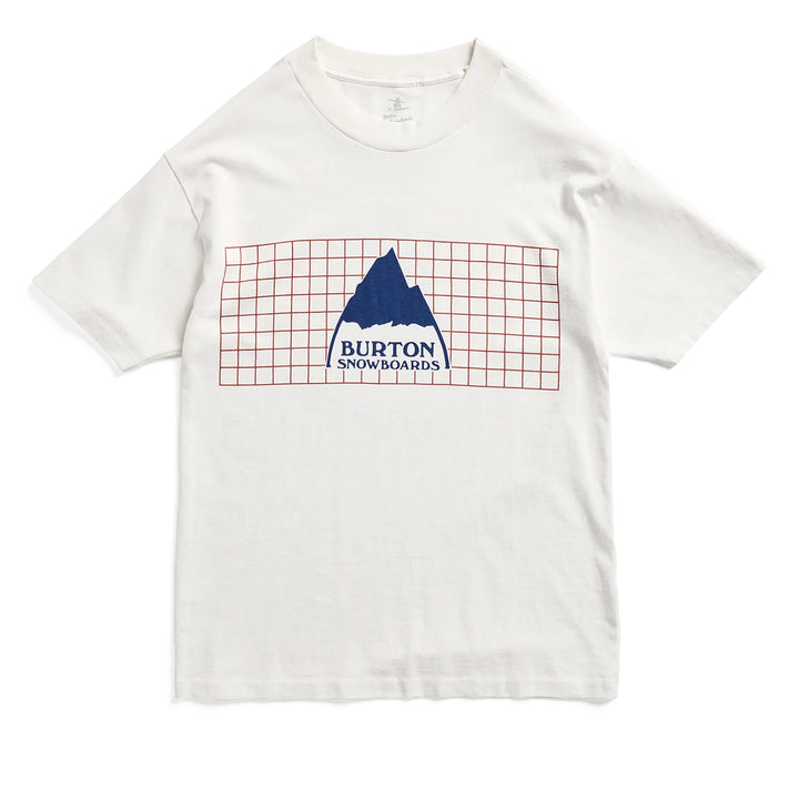 Burton Men's 80's Short Sleeve Stout White