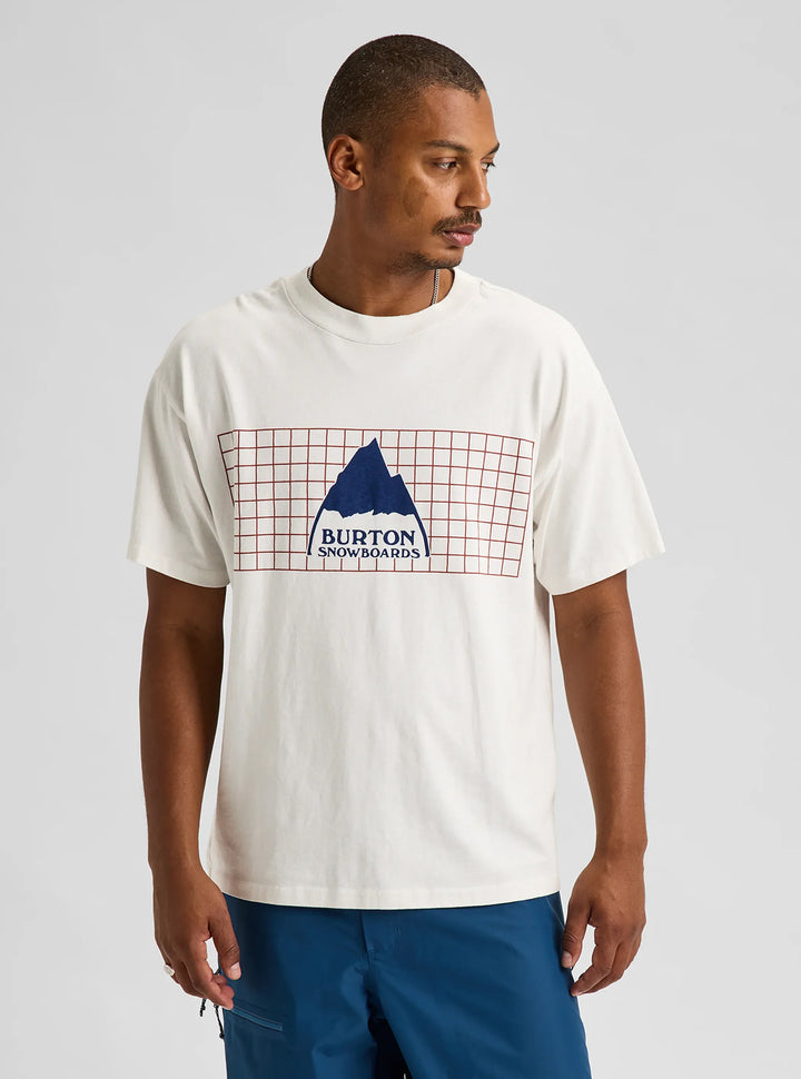 Burton Men's 80's Short Sleeve Stout White