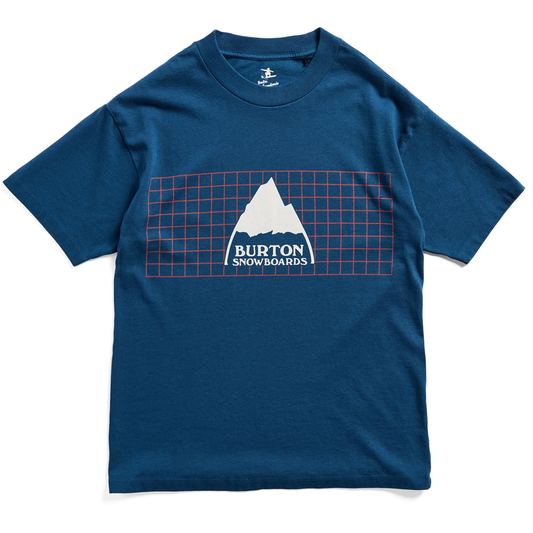 Burton Men's 80's Short Sleeve Selvedge Blue