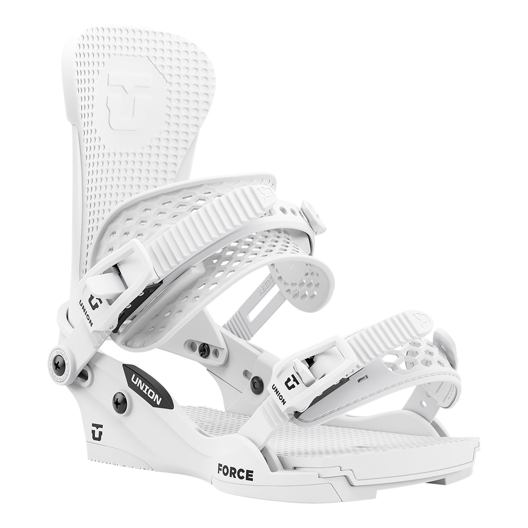 Union Force Classic Snowboard Bindings White