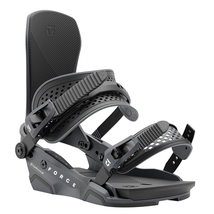 Union Force Snowboard Bindings Gunmetal