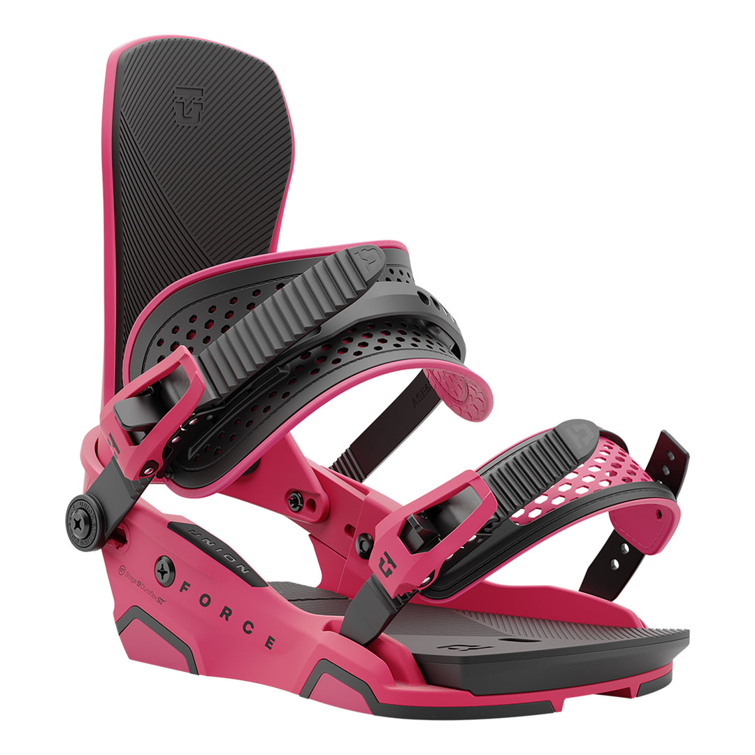 Union Force Snowboard Bindings Magenta