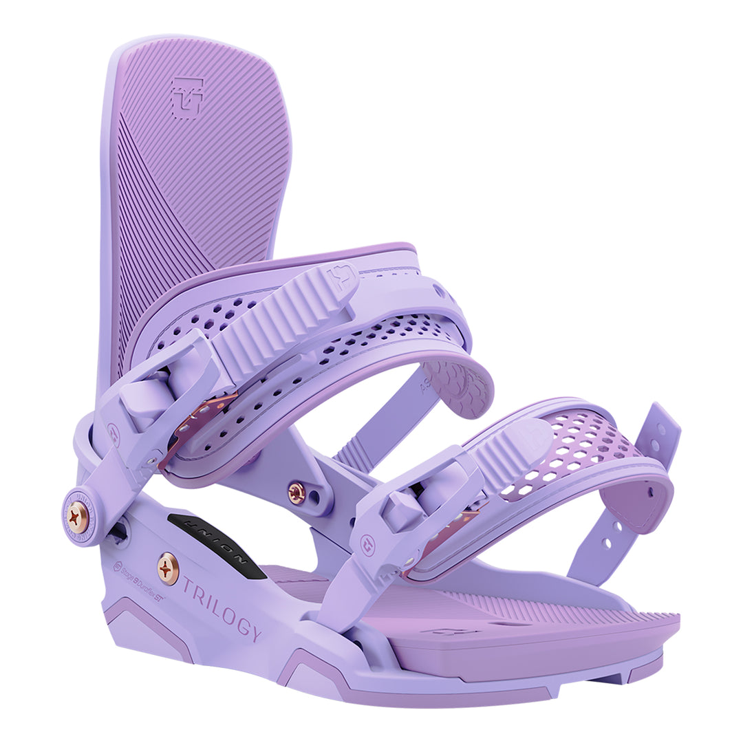 Union Trilogy Women's Snowboard Bindings Lavander