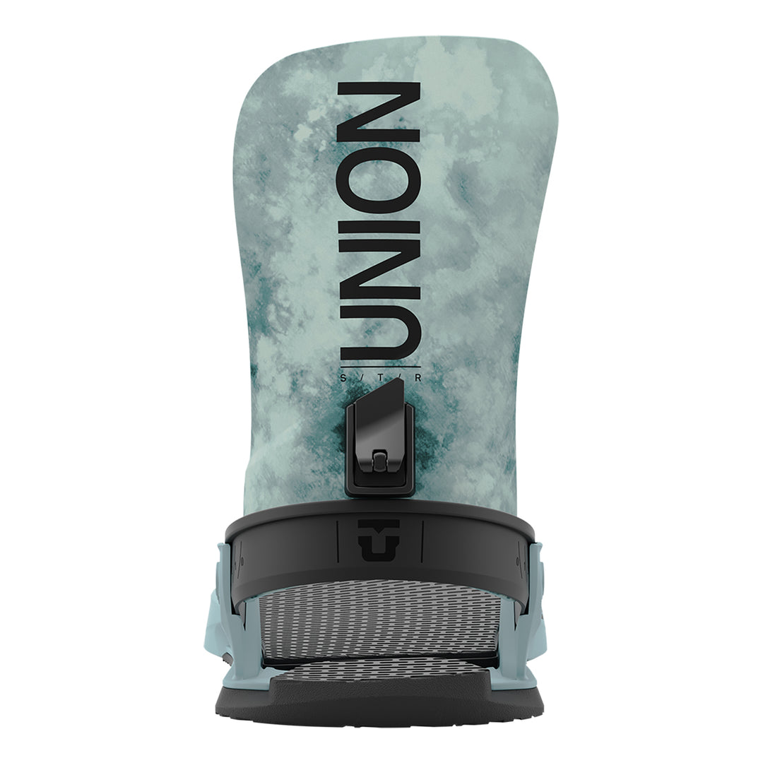 Union STR Snowboard Bindings Tie Dye