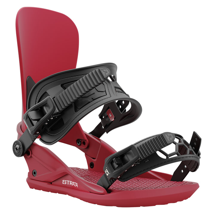 Union Strata Snowboard Bindings Burgundy